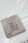 Vintage Indian Mirrors Square 3-0044-2