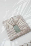 Vintage Indian Mirrors Square 3-0072-2
