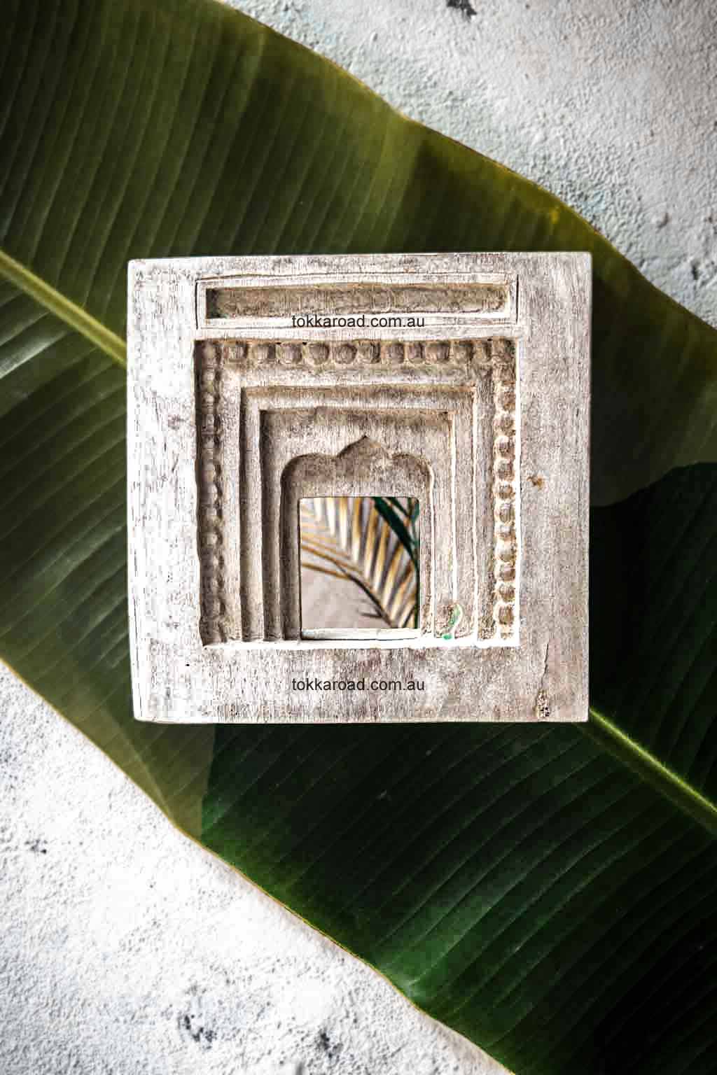 Indian Mirrors Square 3-0102