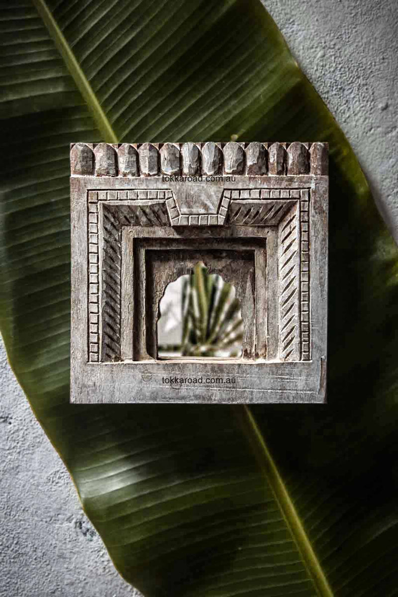 Indian Mirrors Square 3-0112