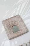 Vintage Indian Mirrors Square 3-0114-2
