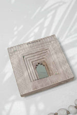 Vintage Indian Mirrors Square 3-0133-2