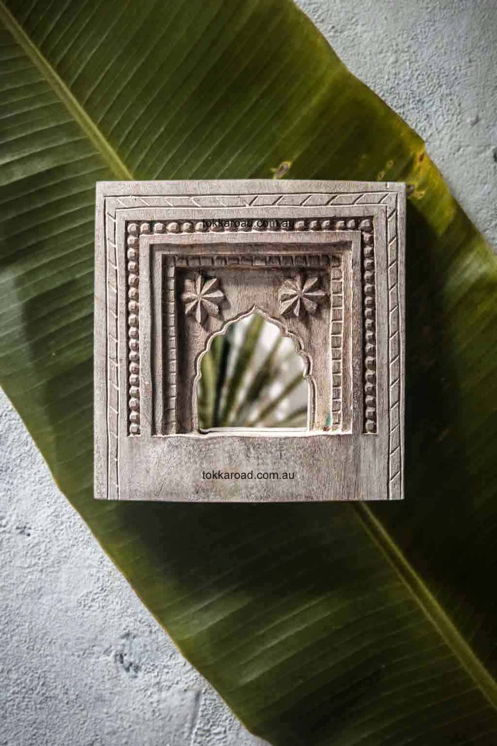 Vintage Temple Mirrors Square 3-0149