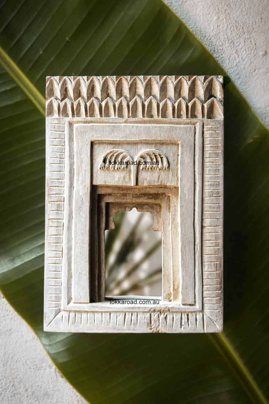 Indian Temple Mirrors Large 4-0133