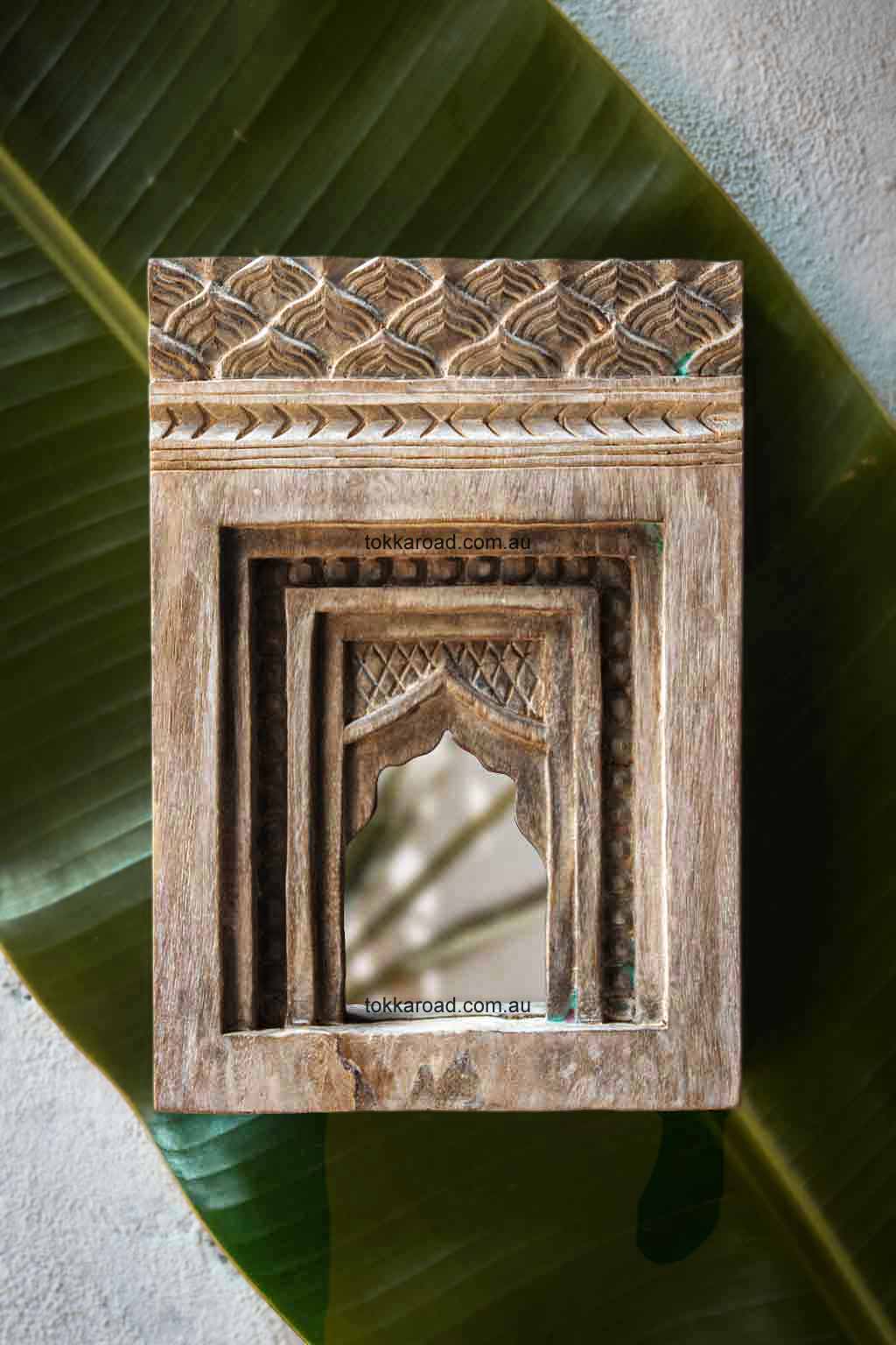 Vintage Indian Mirrors Large 4-0151