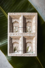 Indian Temple Mirrors Large 4-0153