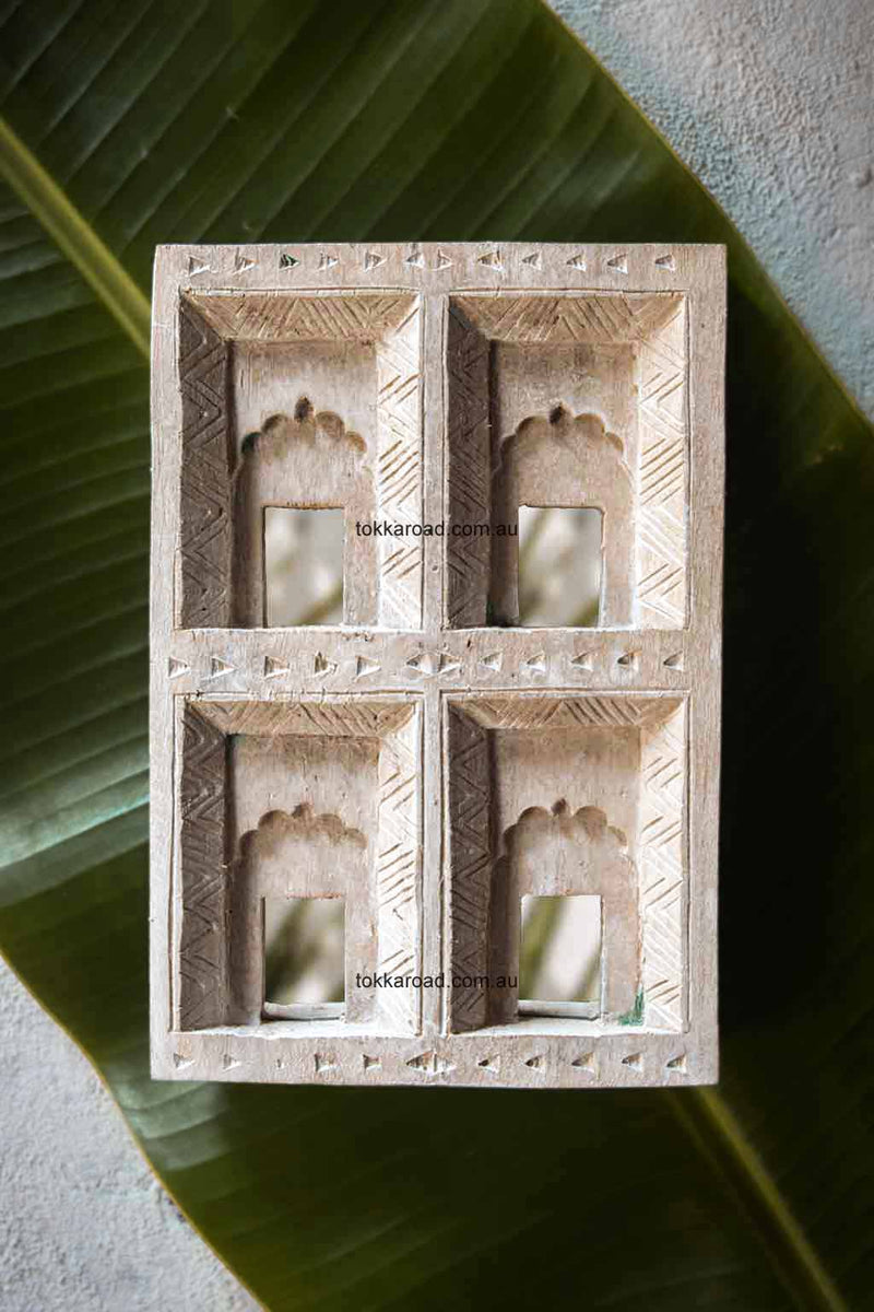 Indian Temple Mirrors Large 4-0153