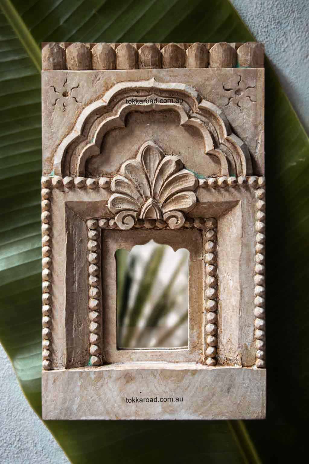 Vintage Indian Mirrors X-Long 5-0008