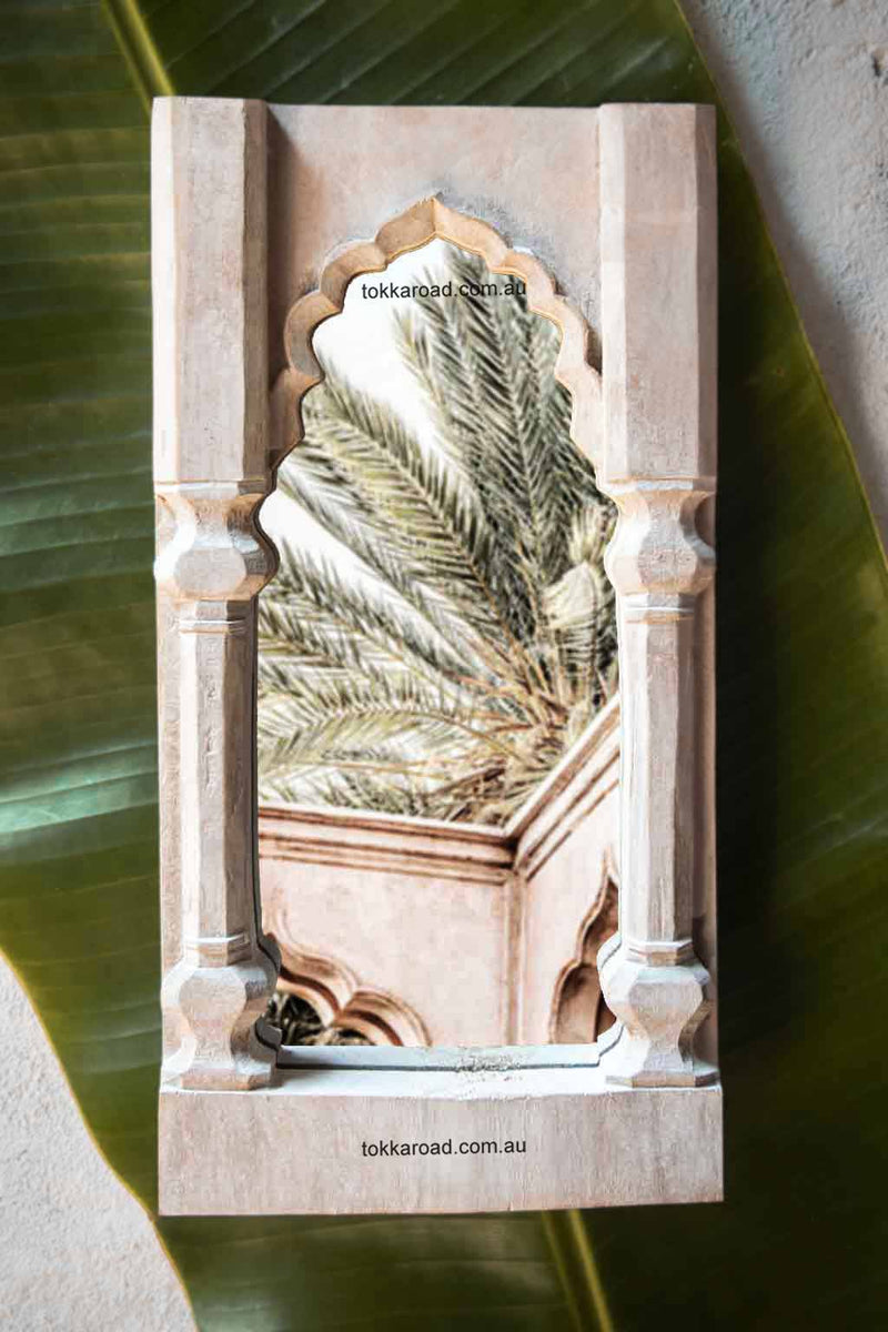 Vintage Indian Mirrors X-Long 5-0033
