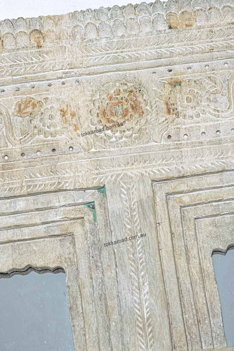 Vintage Indian Mirrors Double 6-0005-2-3