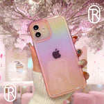 776 aurora phone case rainbow glitter holographic transparent phone case for iphone 14 13 12 11 pro max xr xs max 7 8 plus case 776 phone case australia