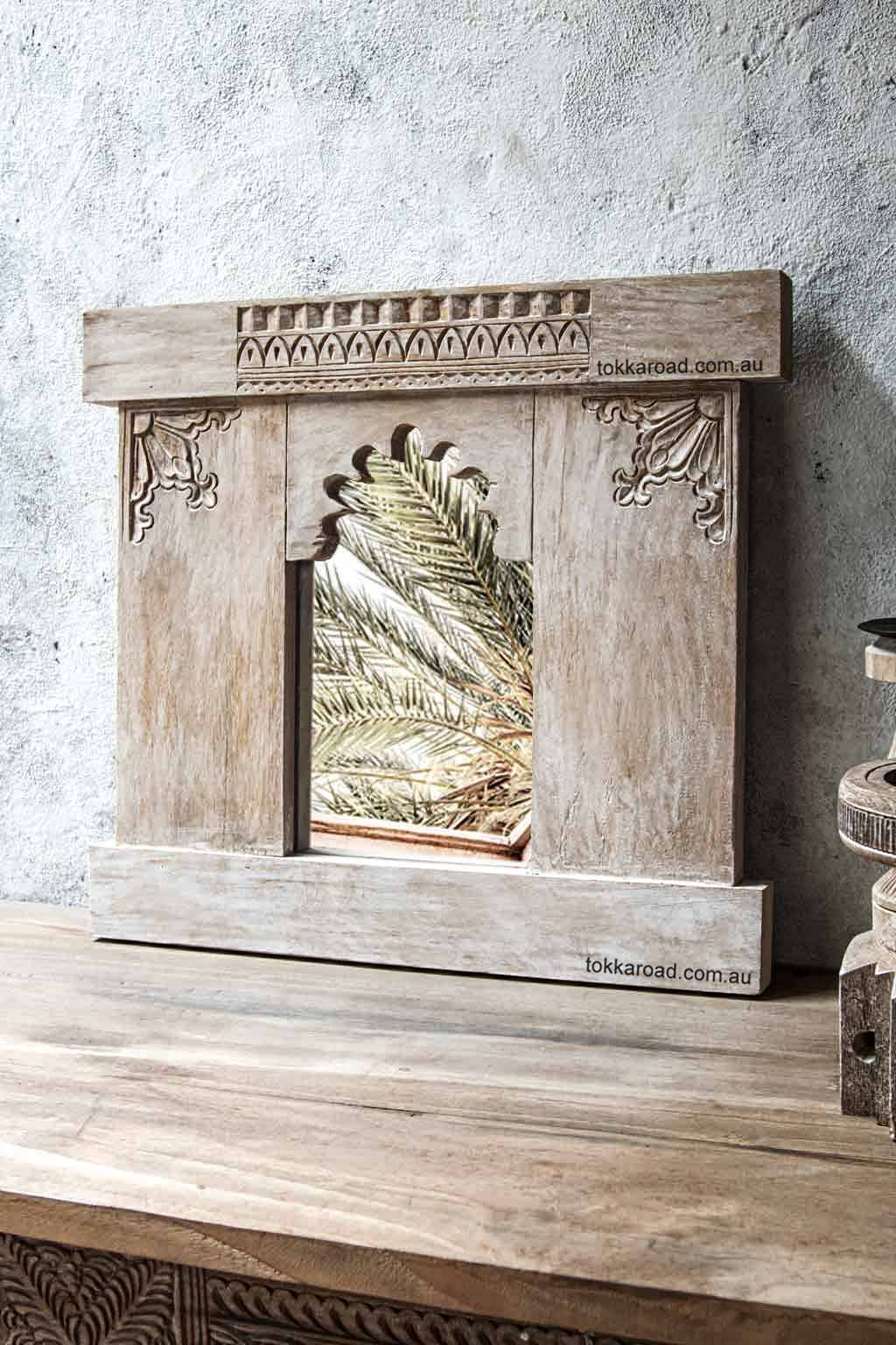 Indian Mirrors H-Frame 8-0012
