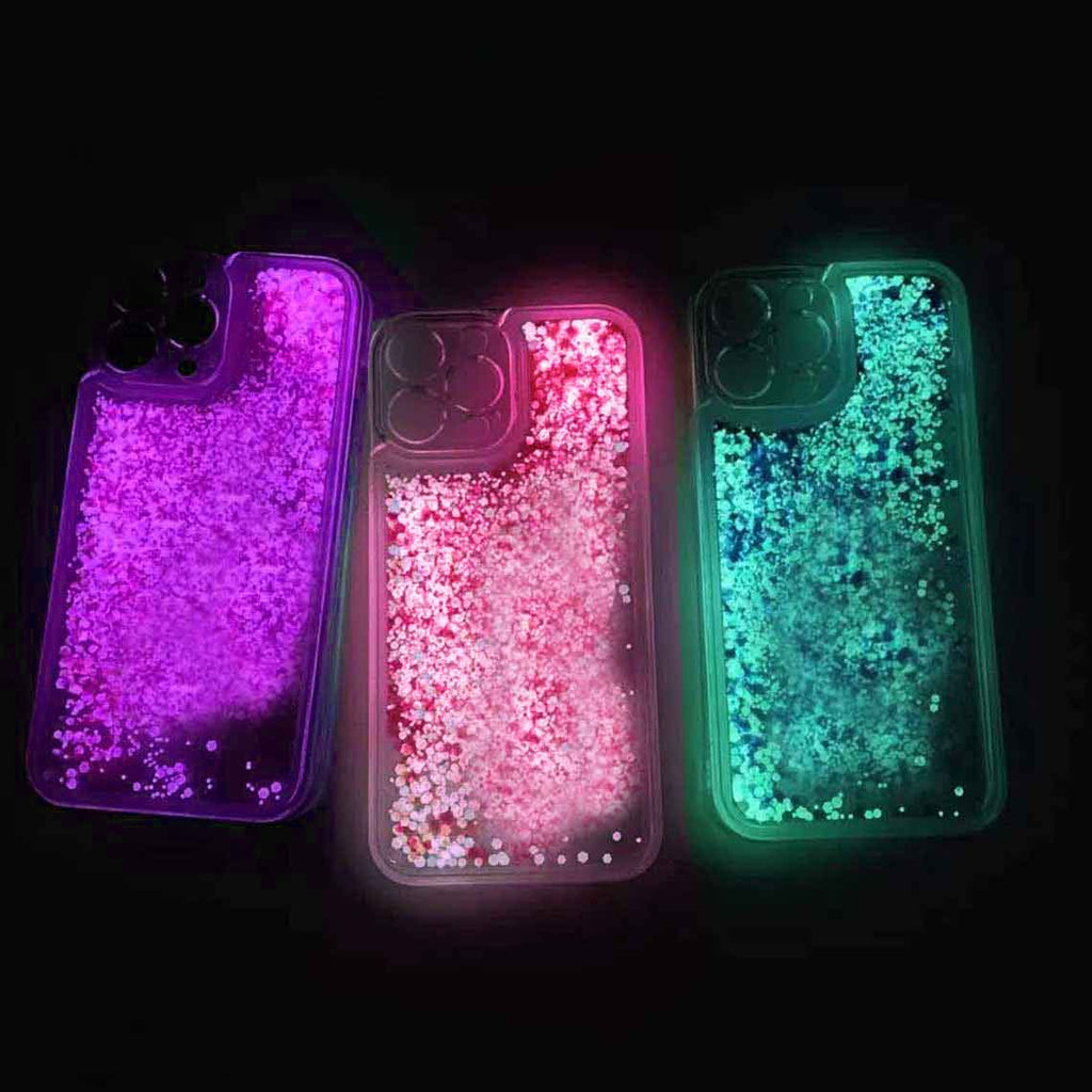 845 glow in the dark liquid glitter luminous glowing iphone case 14 15 pro max 11 13 12 10 mini 7 8 plus xr x xe se 845 phone case australia