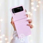 925 pantone pastel tough silicon case with hinge cover samsung z flip 3 4 5 cute soft colors 925 phone case australia